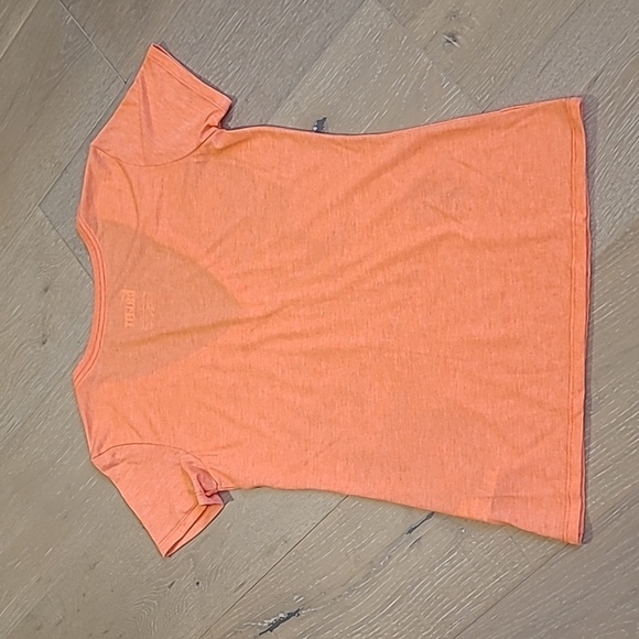 EUC Nike Dri Fit V-Neck Women's sz Medium San Francisco Giants MLB Orange Shirt - Picture 2 of 6